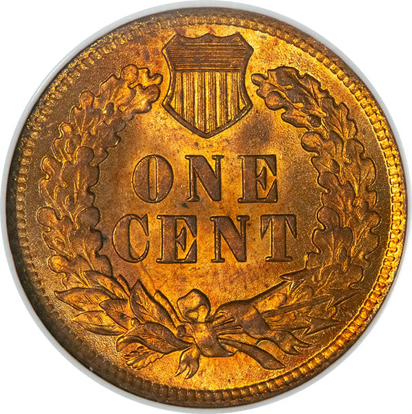 1899 1C NGC MS65RD Indian Cent reverse