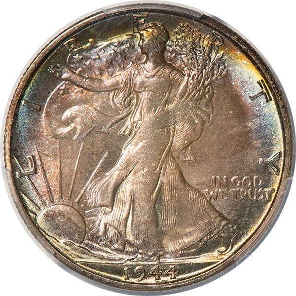 1944-S 50C PCGS MS66 Walker obverse