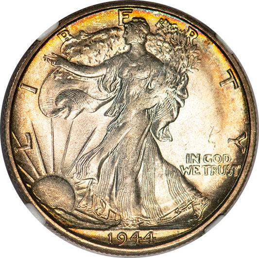 1944-S 50C NGC MS65 Walking Liberty Half Dollar obverse