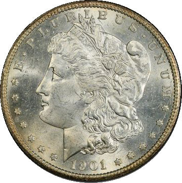 (7276) 1901-S $1 PCGS MS64