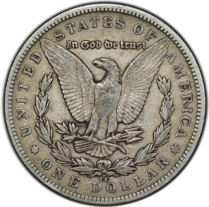 1893-CC $1 PCGS VF20 Morgan Dollar reverse