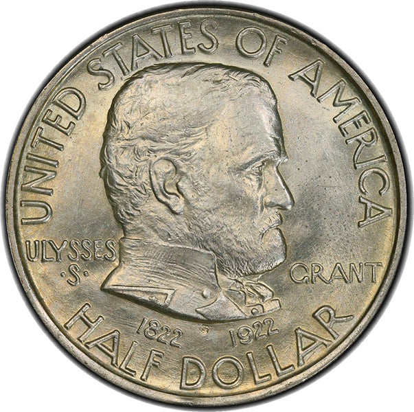 1922 50C PCGS MS65 Grant Commemorative obverse