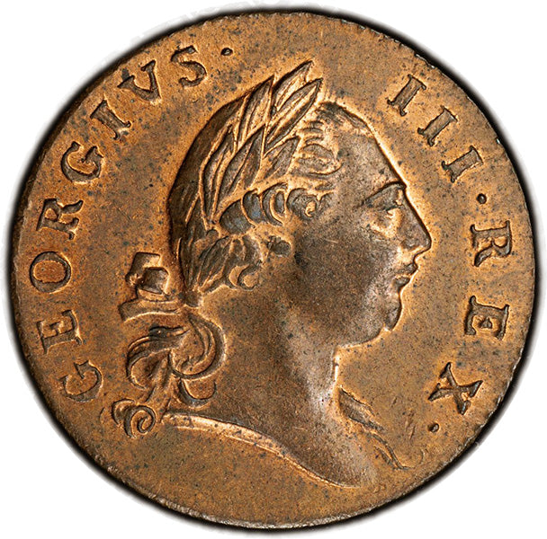 (241) 1773 VA 1/2P Period PCGS MS65RB