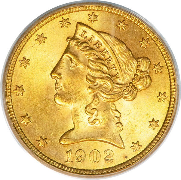 (8406) 1902-S $5 Old Holder PCGS MS64 CAC