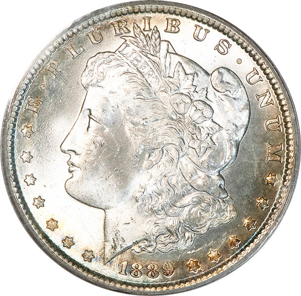 (7188) 1889 $1 PCGS MS65 CAC Old Holder