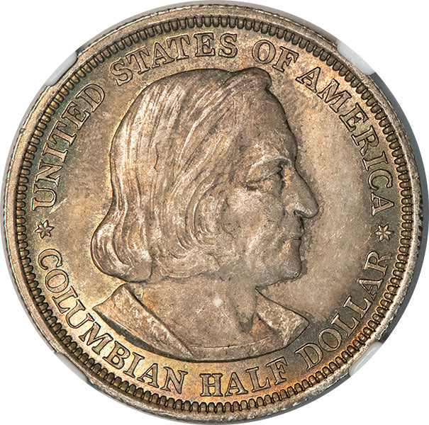 1893 50C NGC MS66 Columbian obverse