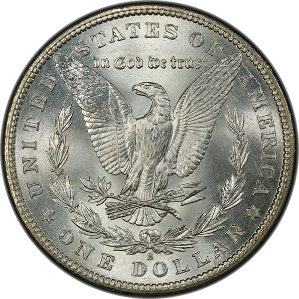 (7270) 1900-S $1 PCGS MS67 Morgan reverse