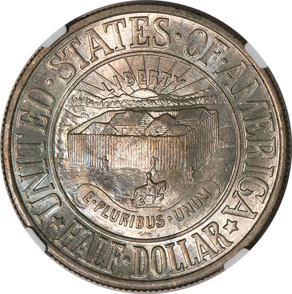 1936 50C NGC MS67 York reverse