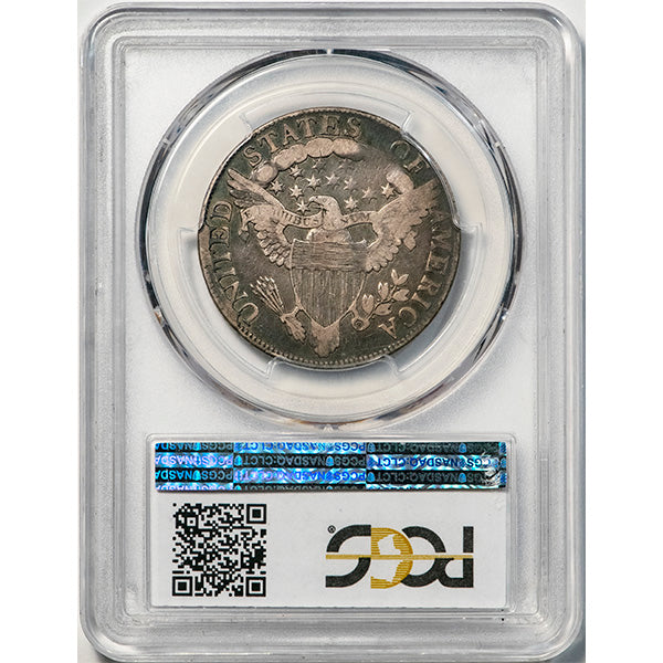 (6100) 1806 50C PCGS VG08 O-108, T-2, R.7 Bust Half reverse slab