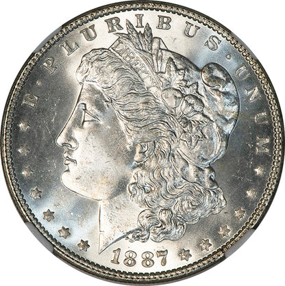 (7172) 1887 $1 PCGS MS67