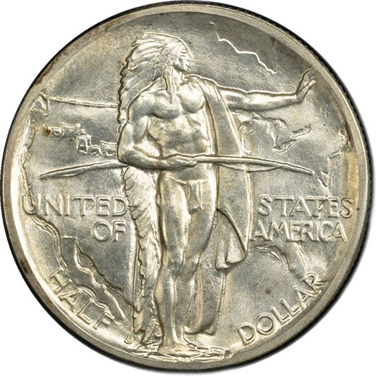 (9349) 1938-D 50C PCGS MS66+ Oregon obverse