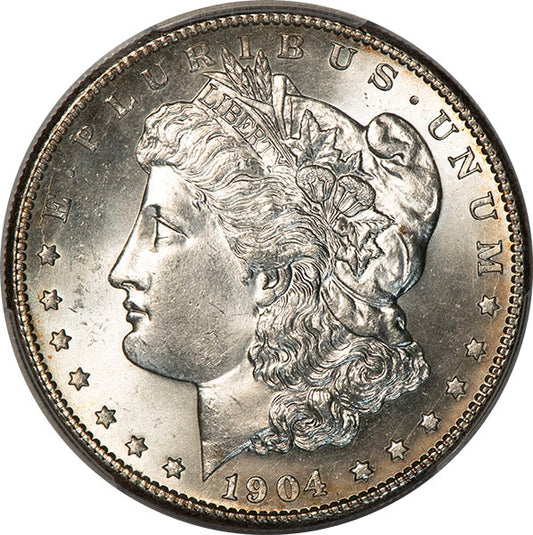 (7294) 1904-S $1 PCGS MS66