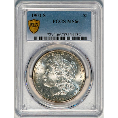 (7294) 1904-S $1 PCGS MS66