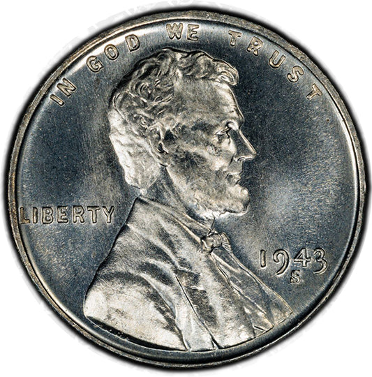 (2717) 1943-S 1C PCGS MS67+PL