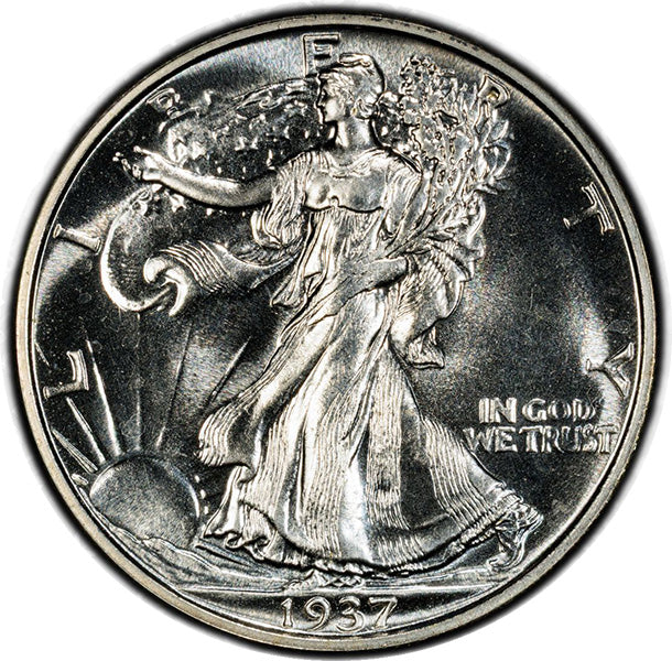 (6637) 1937 50C PCGS PR67+ CAC