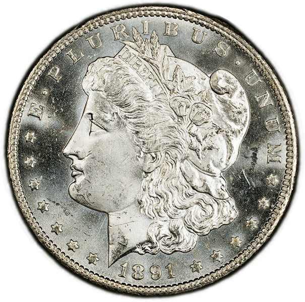 (7206) 1891-CC $1 PCGS MS65