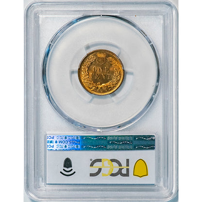 (2234) 1908-S 1C PCGS MS65+RD CAC Indian reverse