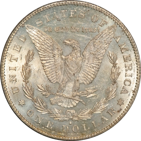 (7094) 1879-S S$1 PCGS MS60 CAC Morgan Rev of 1878 reverse