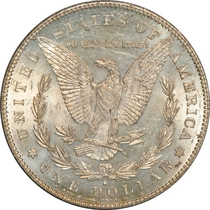 (7094) 1879-S S$1 PCGS MS60 CAC Morgan Rev of 1878 reverse