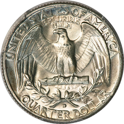 (5877) 1964-D 25C PCGS MS67 CAC