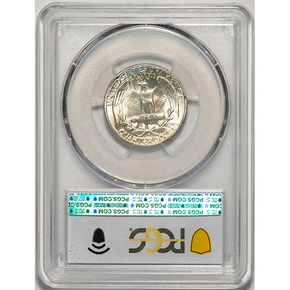 (5877) 1964-D 25C PCGS MS67 CAC
