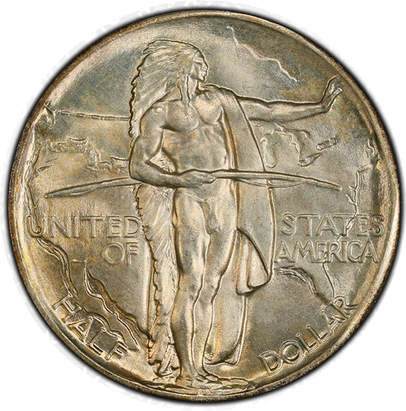 (9342) 1928 50C Oregon PCGS MS67 CAC