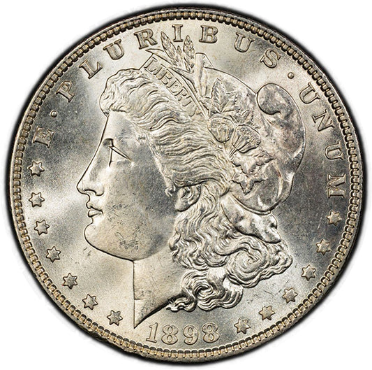 1898 $1 PCGS MS67
