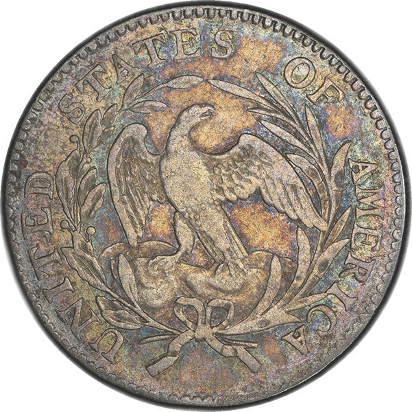 (4461) 1796 10C PCGS XF40 Bust Dime reverse