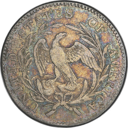 (4461) 1796 10C PCGS XF40 Bust Dime reverse