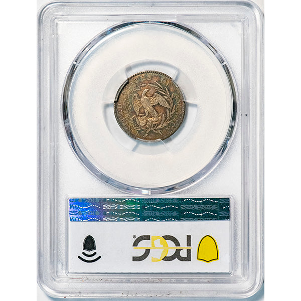 (4461) 1796 10C PCGS XF40 Bust Dime reverse slab