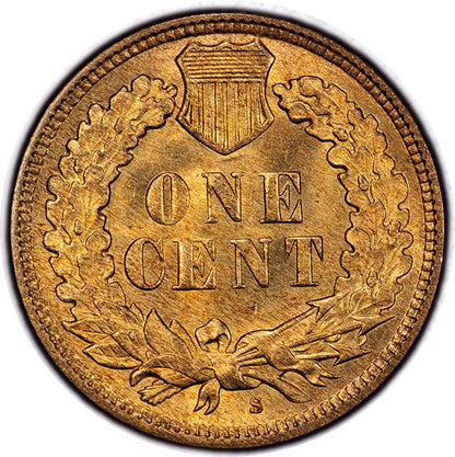 1908-S 1C PCGS MS65RD