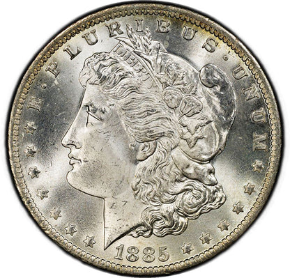 1885-O $1 PCGS MS67