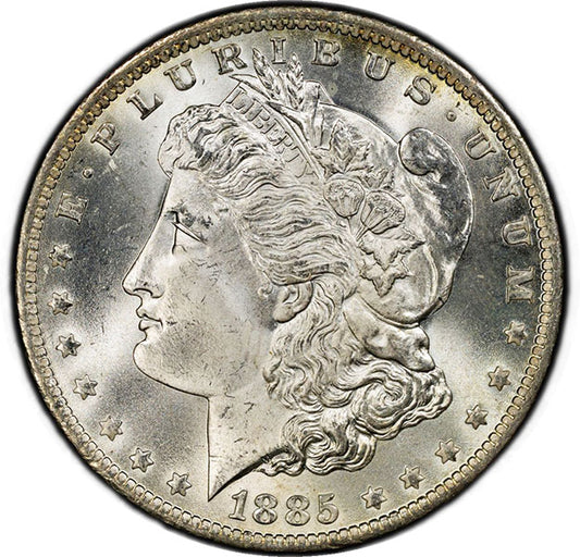 1885-O $1 PCGS MS67
