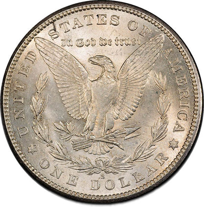 (7276) 1901-S $1 PCGS AU58 CAC Morgan reverse
