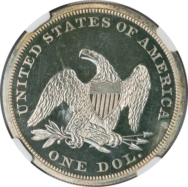 (7005) 1862 $1 NGC PR64
