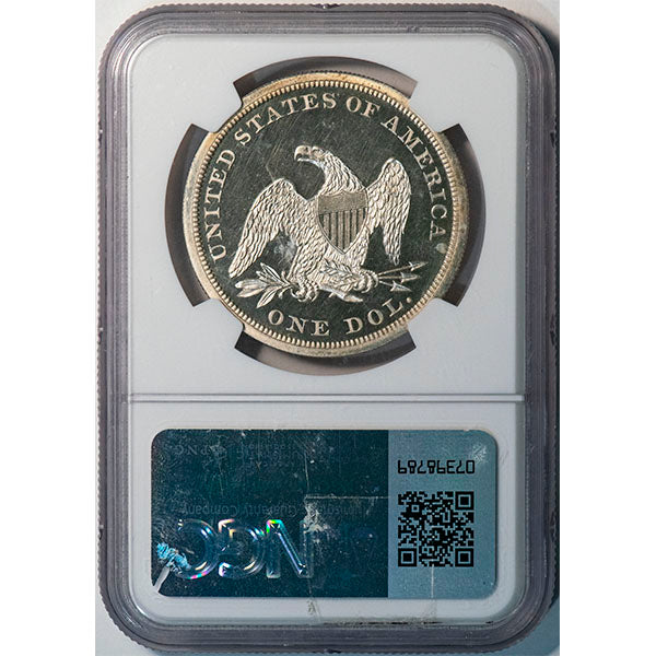 (7005) 1862 $1 NGC PR64