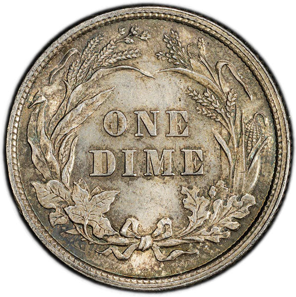 1895 10C PCGS MS64 CAC