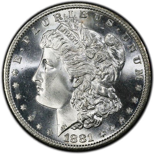 (7130) 1881-S $1 PCGS MS67+ CAC