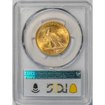 (8884) 1932 $10 PCGS MS65+ Indian reverse slab