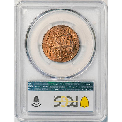 (0245) 1773 VA 1/2P PCGS MS64RD No Period reverse slab
