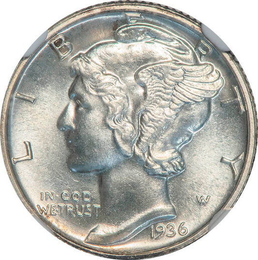 (5071) 1936 10C NGC PF67