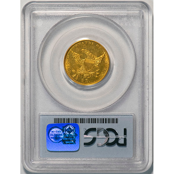 1834 $5 Classic Plain 4 PCGS MS61