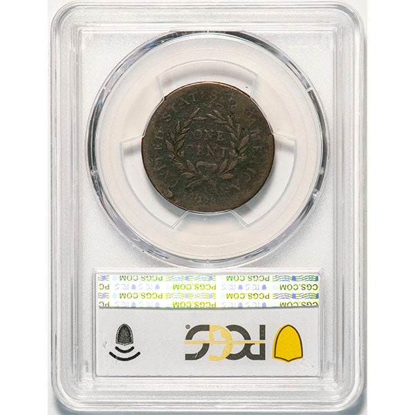 1793 1C Wreath, S-11b PCGS VG08