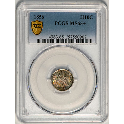 (4363) 1856 H10C PCGS MS65+