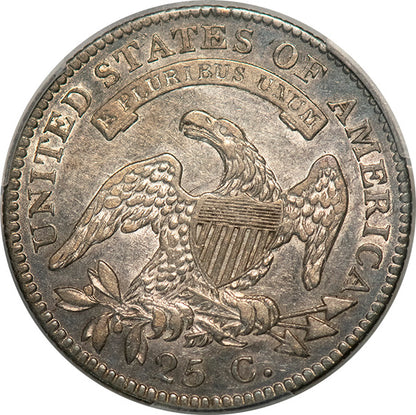(5322) 1818 25C B-8, R.3 PCGS AU50