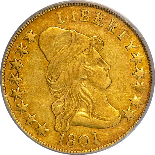 (8564) 1801 $10 PCGS XF45 obverse