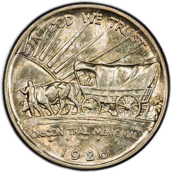 (9341) 1926-S 50C Oregon PCGS MS67 CAC