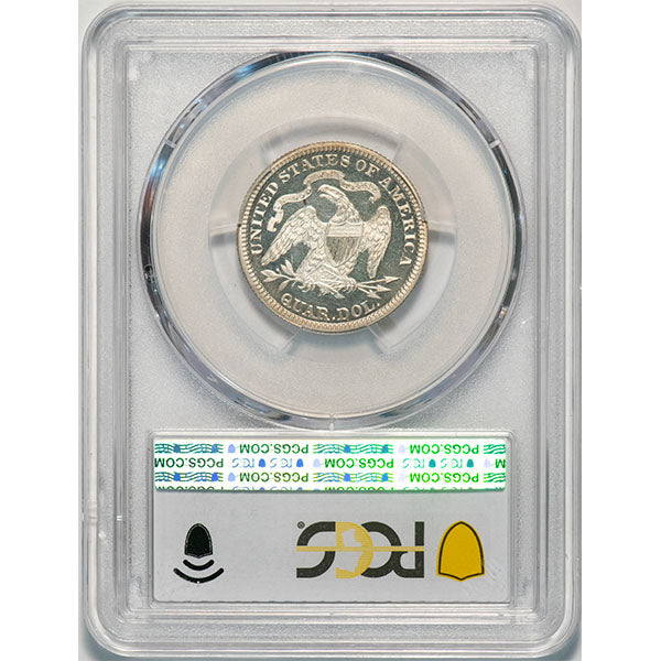 (5579) 1878 25C PCGS PR64DCAM CAC