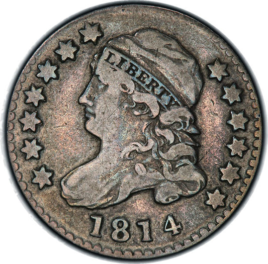 1814 10C STATESOF PCGS VF20