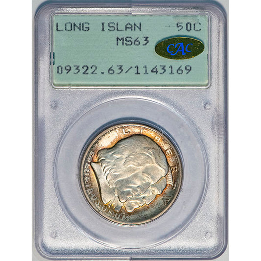 (9322) 1936 50C Long Island PCGS MS63 Gold CAC